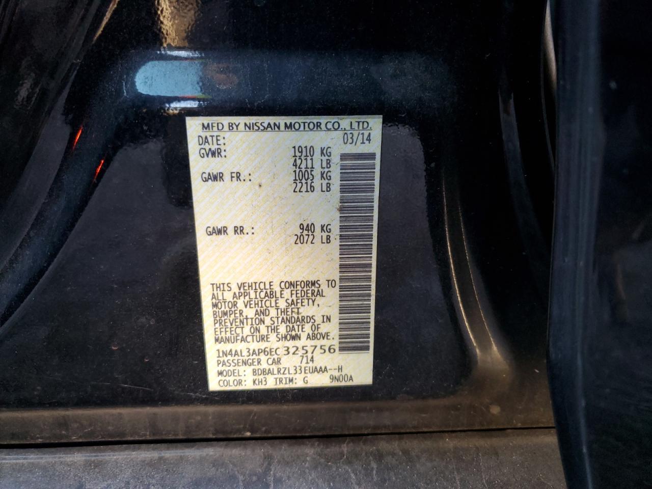 2014 Nissan Altima - Image 14