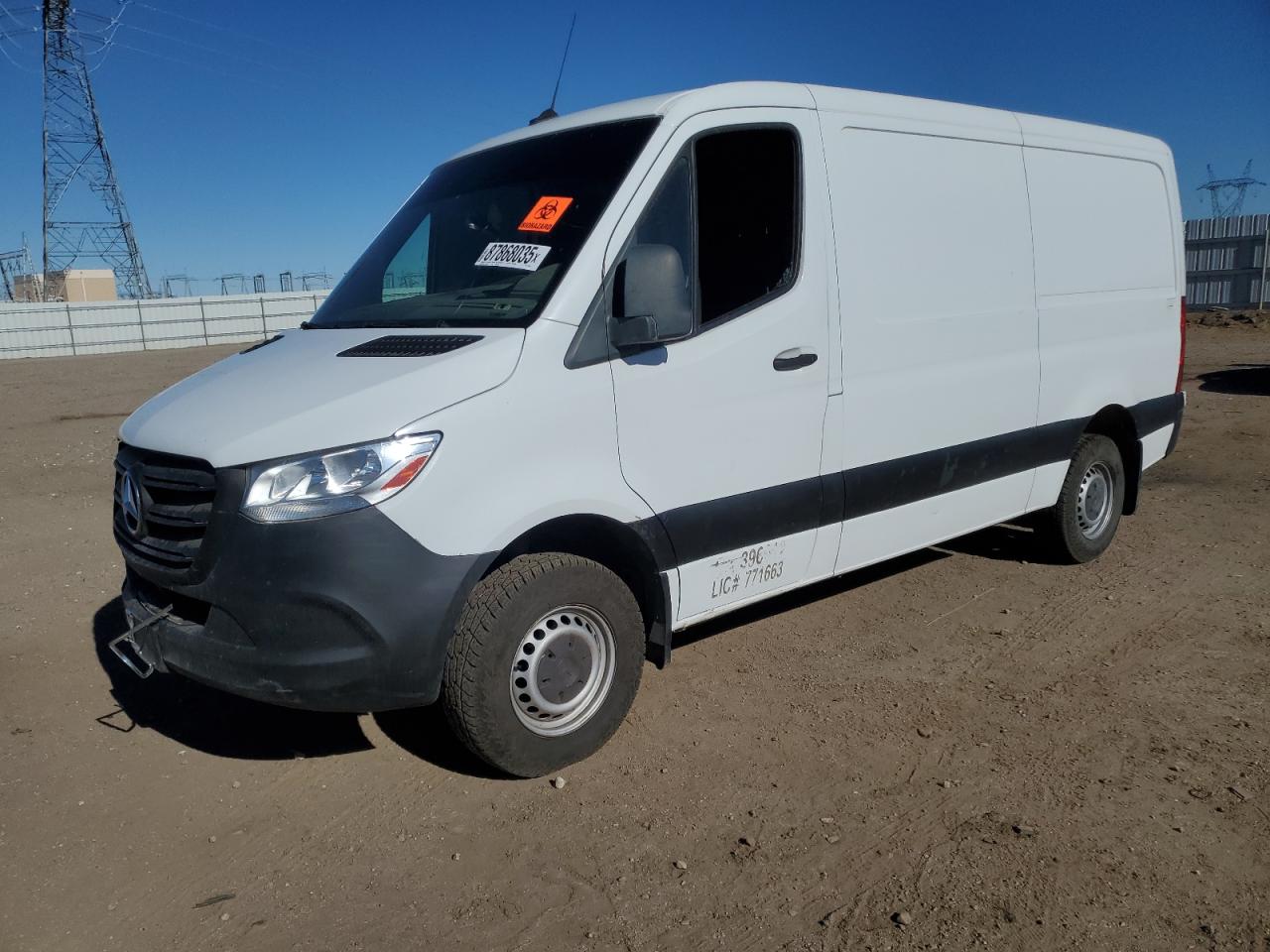 2019 Mercedes-Benz Sprinter 1500/2500 na sprzedaż w Adelanto, CA - Vandalism