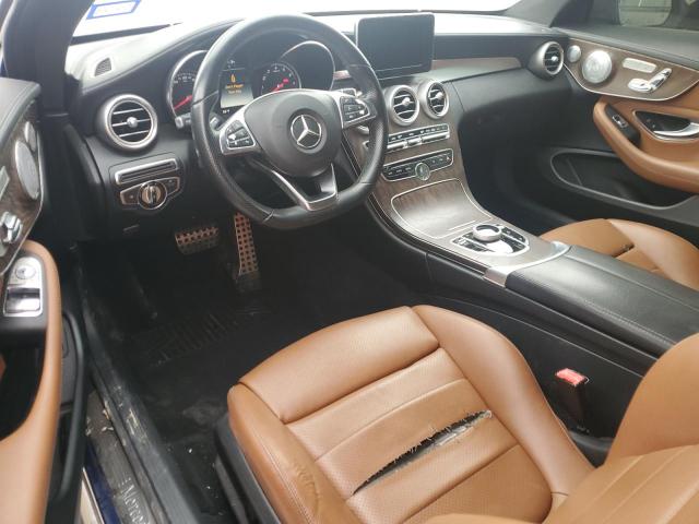 Купе MERCEDES-BENZ C-CLASS 2017 Синій