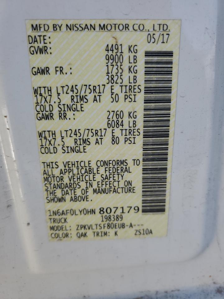 2017 Nissan NV - Image 13