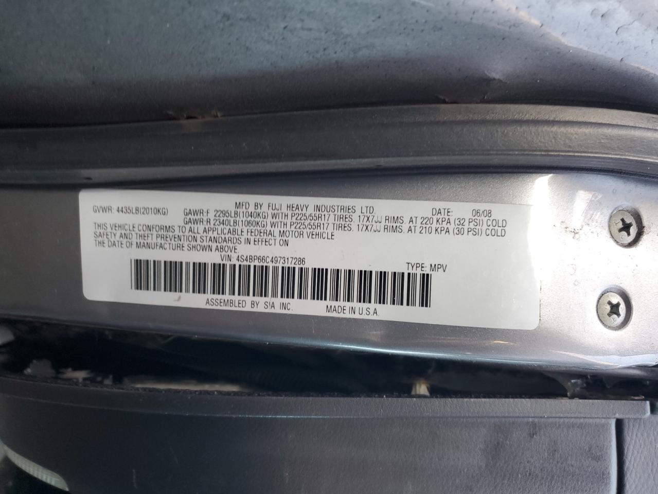 2009 Subaru Outback - Image 12