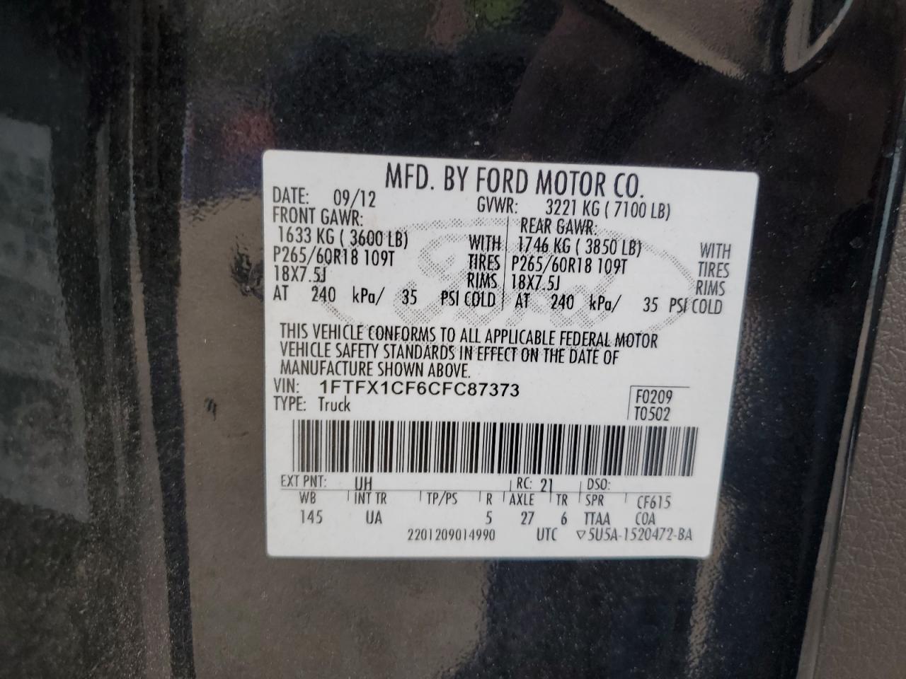 2012 Ford F-150 - Image 12