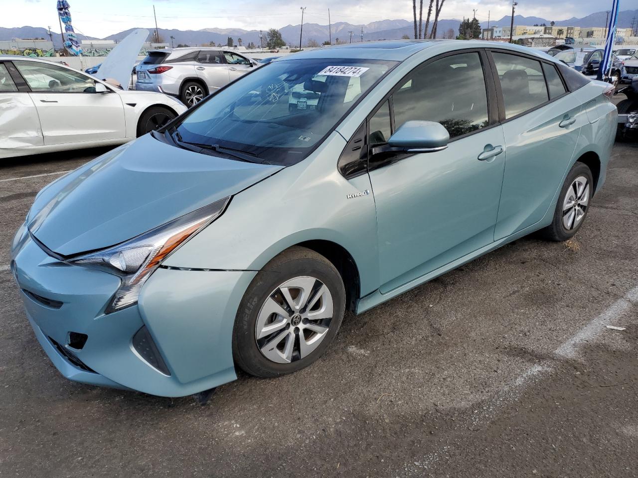 VIN JTDKARFU1H3044605 2017 TOYOTA PRIUS no.1