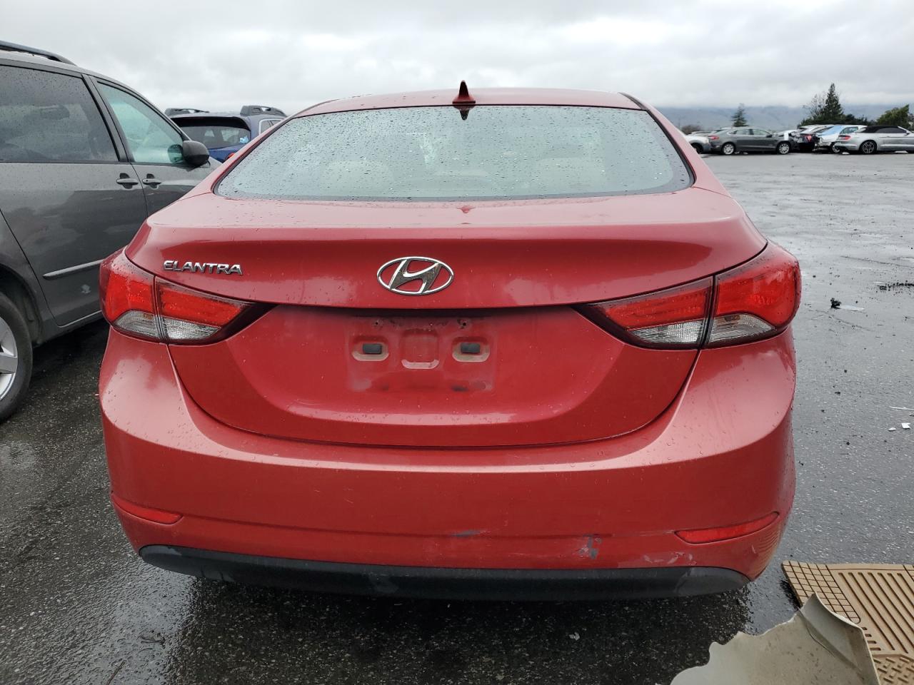 VIN KMHDH4AEXEU162855 2014 HYUNDAI ELANTRA no.6