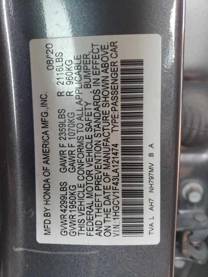 2020 Honda Accord - Image 14