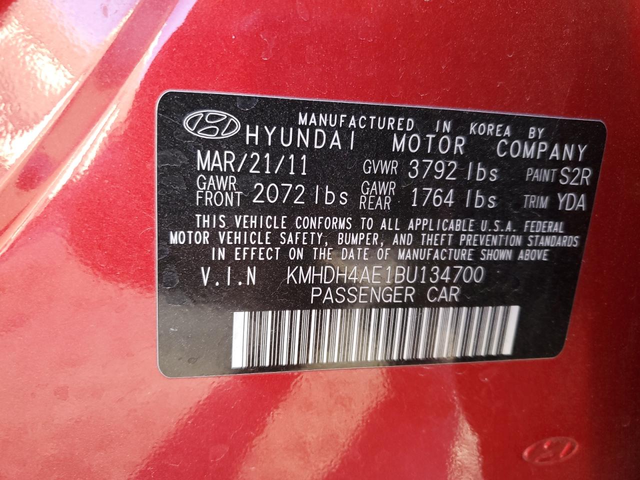 2011 Hyundai Elantra - Image 15