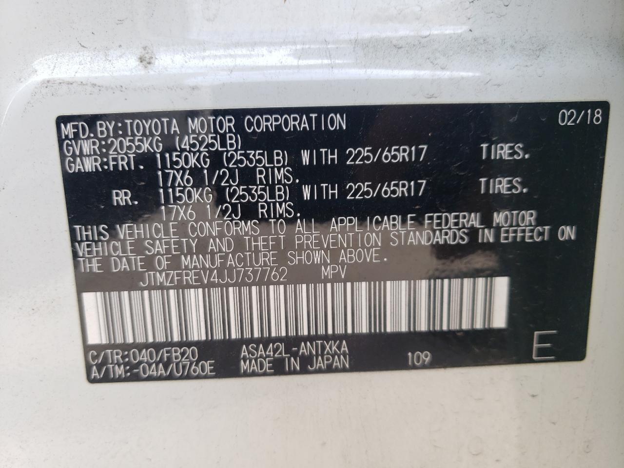 2018 Toyota RAV 4 - Image 13