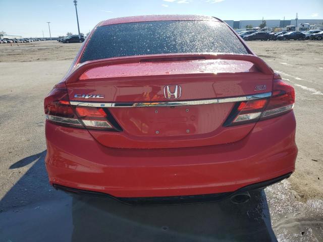  HONDA CIVIC 2014 Czerwony