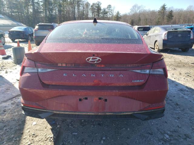  HYUNDAI ELANTRA 2023 Червоний
