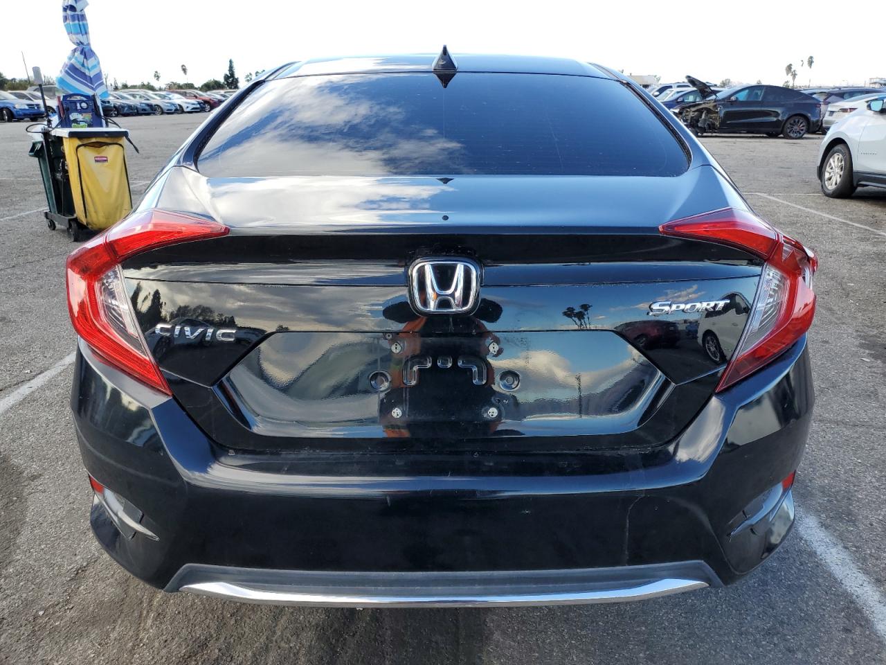 VIN 2HGFC2F64KH523112 2019 HONDA CIVIC no.6