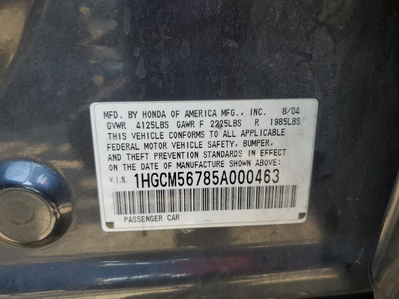 2005 Honda Accord - Image 12