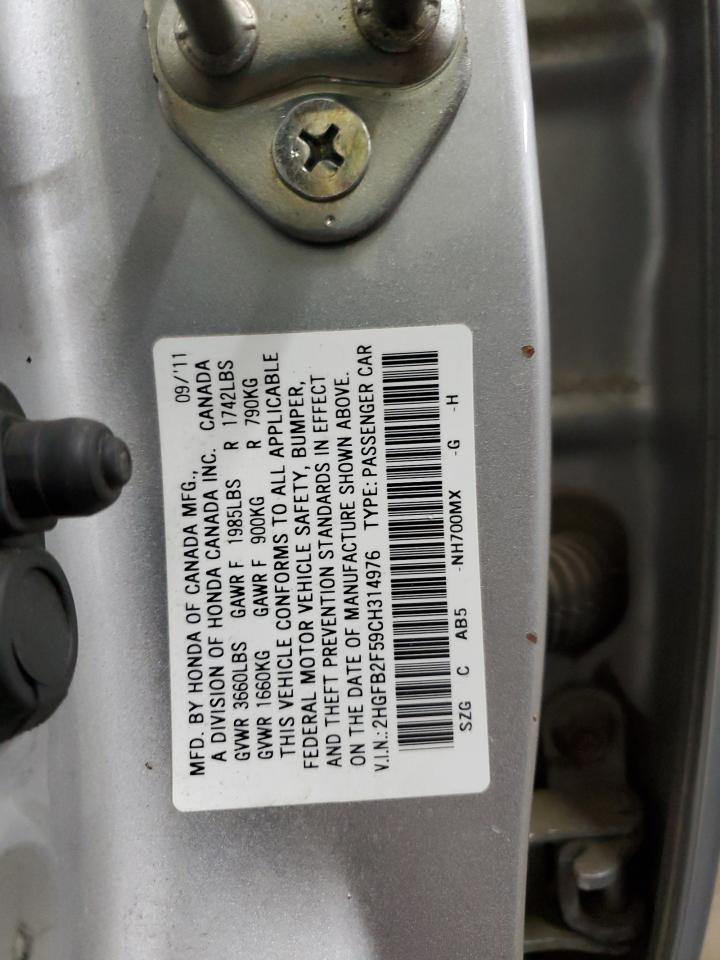 2012 Honda Civic - Image 12