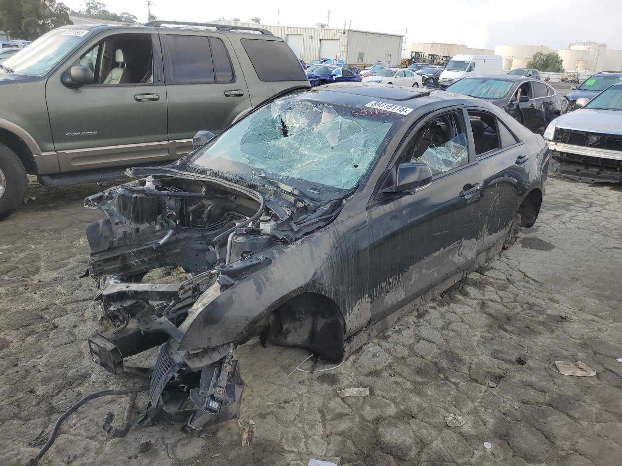 2016 Cadillac Ats-V  for Sale in Martinez, CA - Vandalism