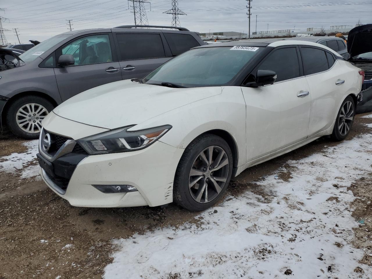 2018 Nissan Maxima 3.5S იყიდება Elgin-ში, IL - Rear End