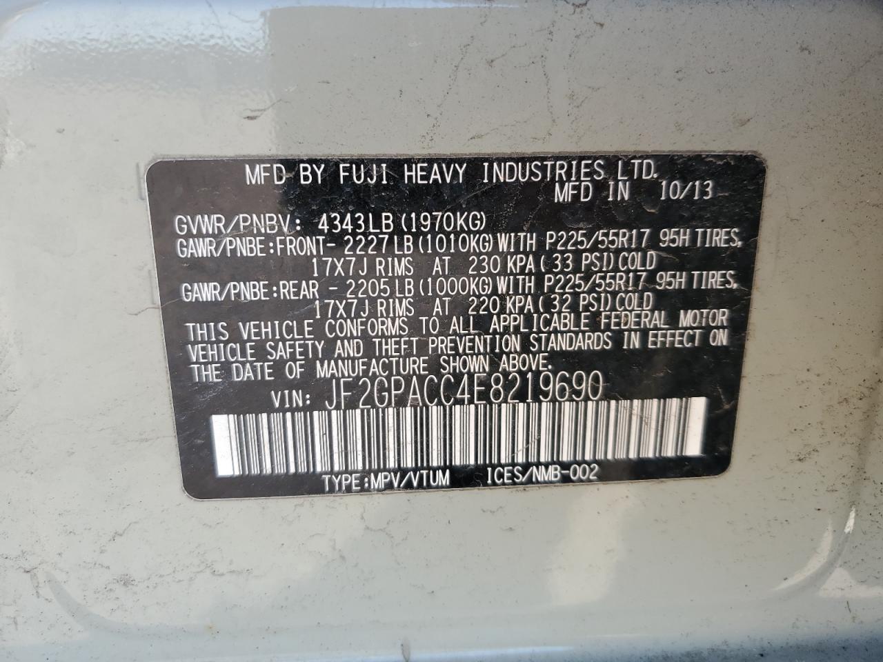 2014 Subaru XV - Image 13