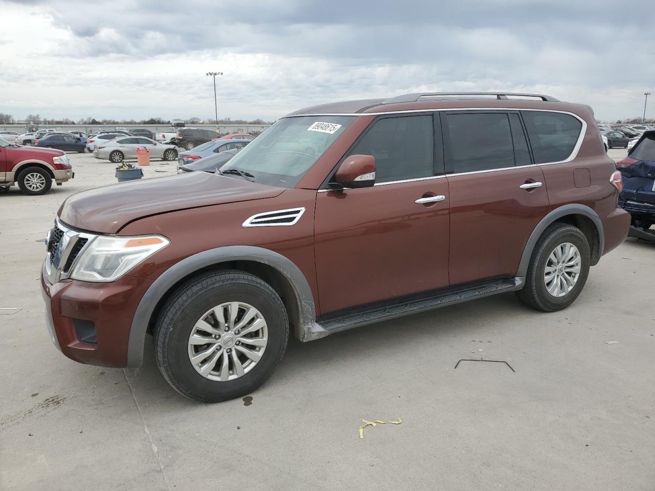 2018 Nissan Armada Sv for Sale in Wilmer, TX - Rear End