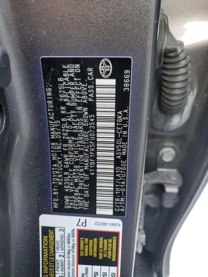 2015 Toyota Camry - Image 12