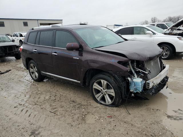  TOYOTA HIGHLANDER 2013 Purple