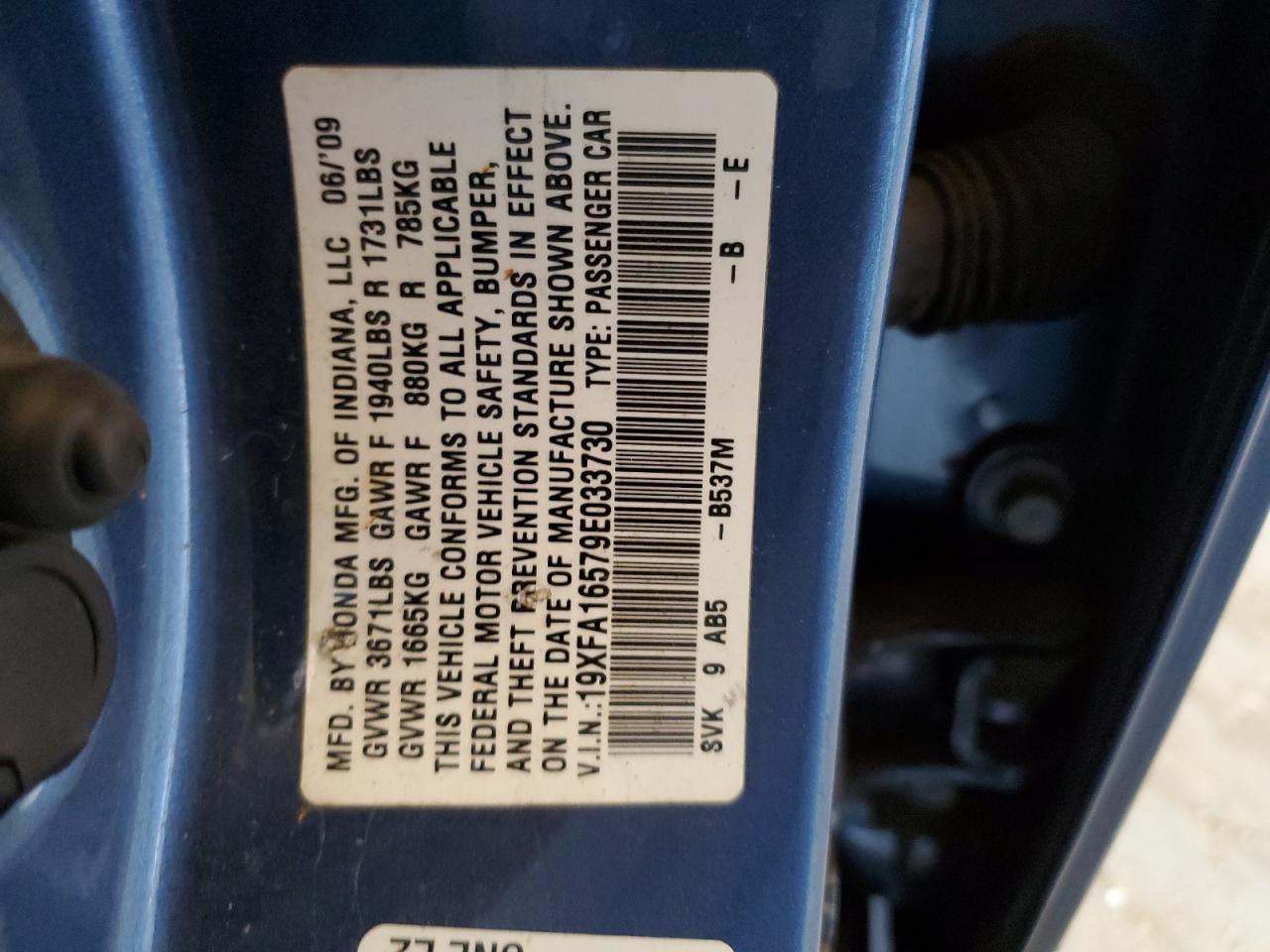 2009 Honda Civic - Image 12