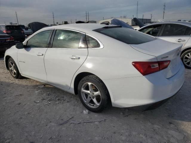 Sedans CHEVROLET MALIBU 2017 White