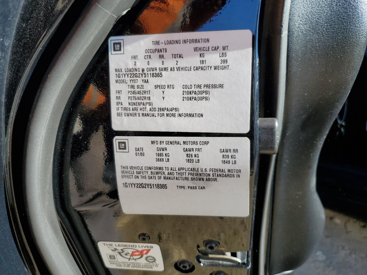 2000 Chevrolet Corvette - Image 12