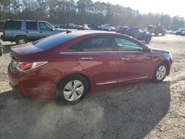  HYUNDAI SONATA 2015 Czerwony