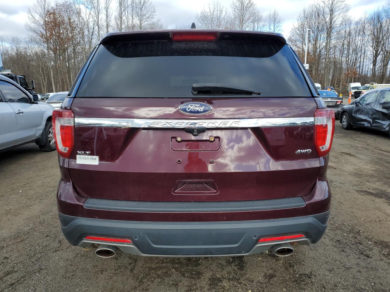 VIN 1FM5K8D88JGC78616 2018 FORD EXPLORER no.6