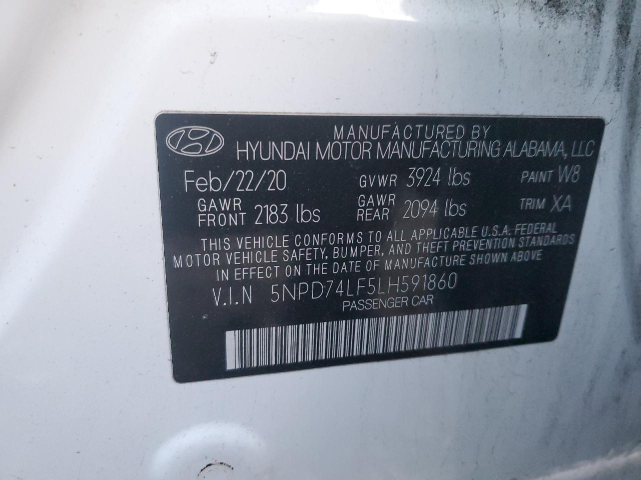 2020 Hyundai Elantra - Image 13