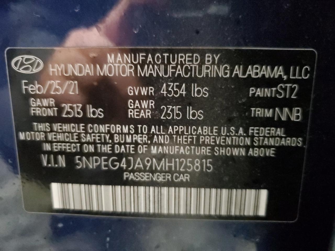 2021 Hyundai Sonata - Image 12