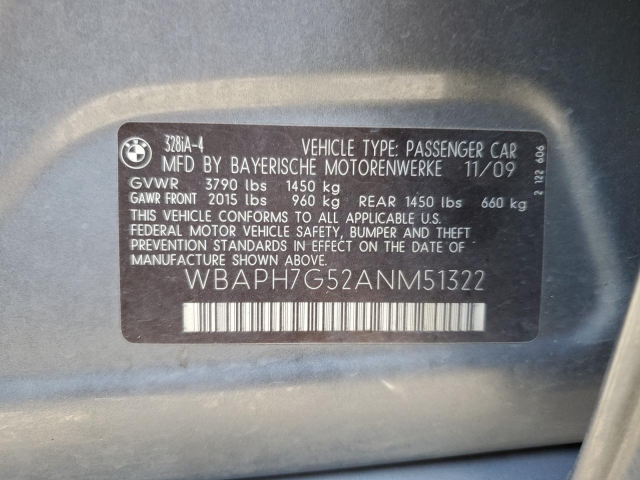 2010 BMW 3er - Image 12