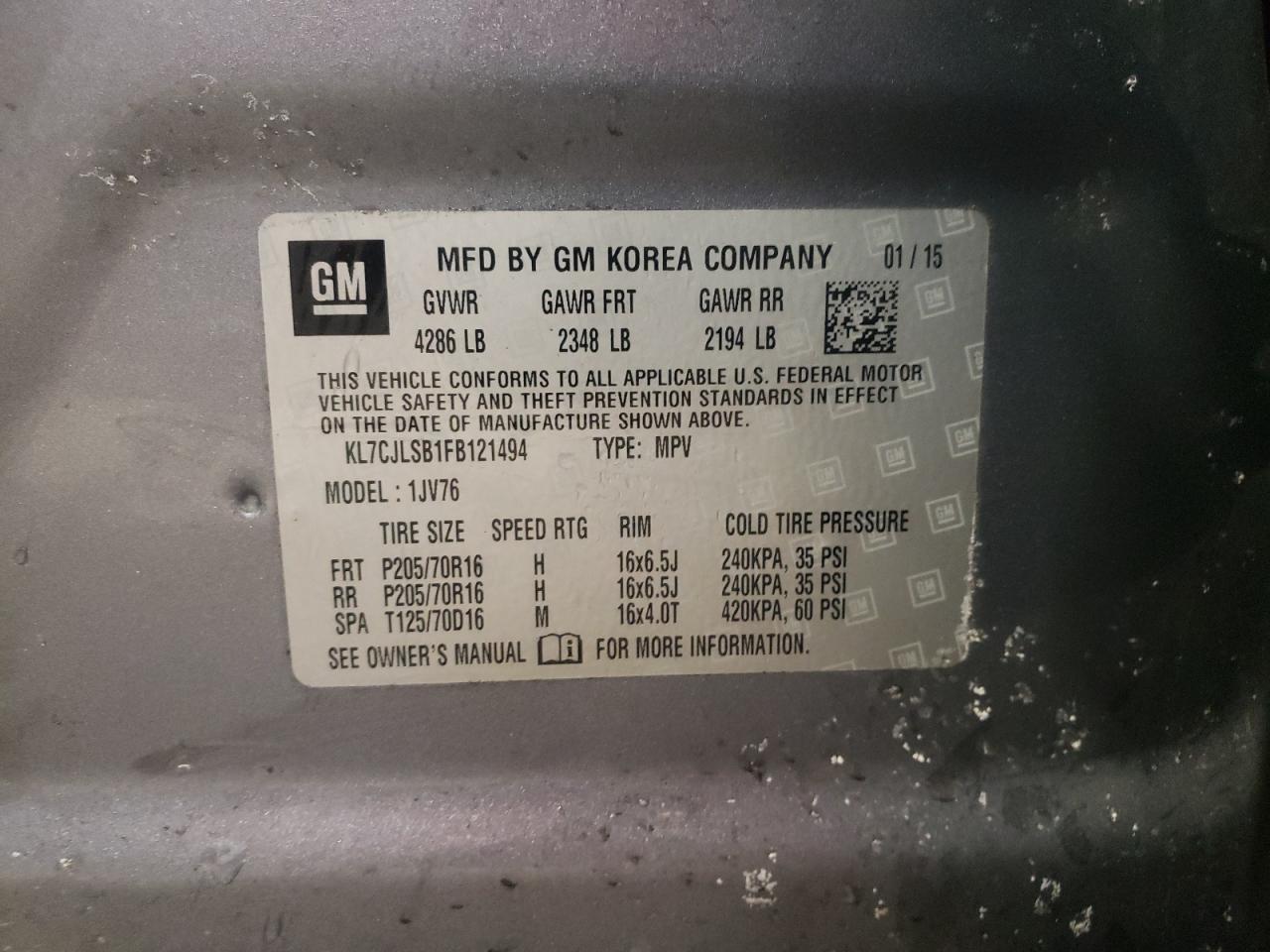 2015 Chevrolet Trax - Image 13