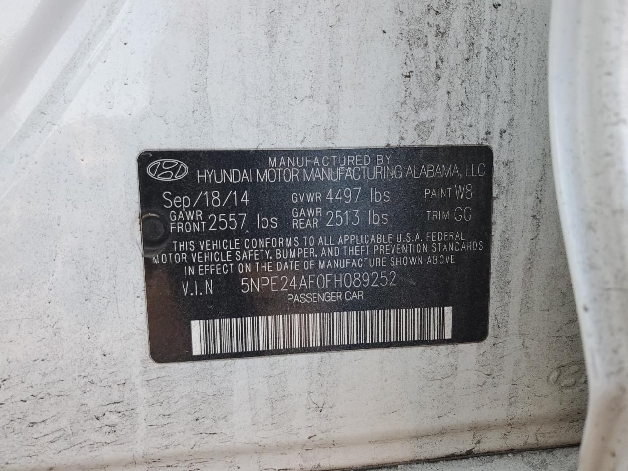 2015 Hyundai Sonata - Image 14