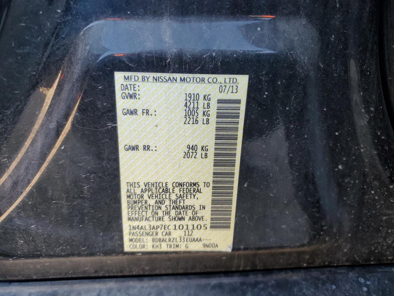 2014 Nissan Altima - Image 13