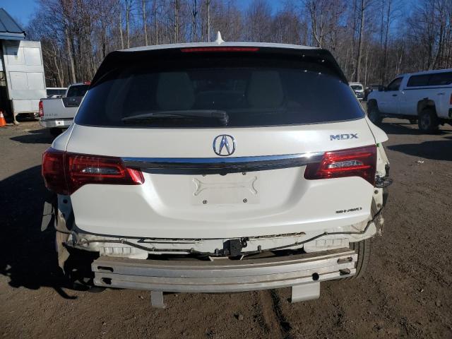  ACURA MDX 2017 Білий