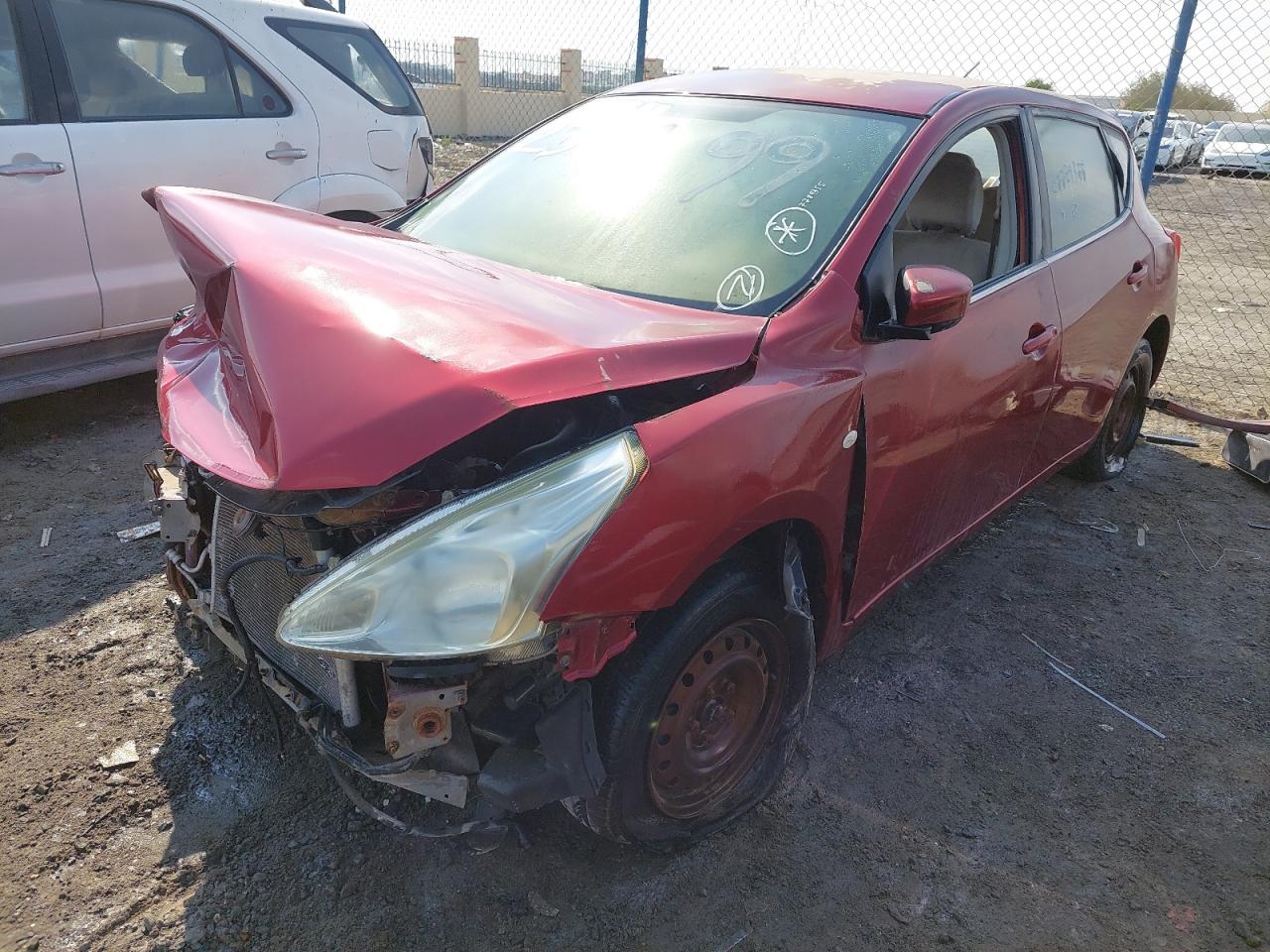 MNTBC2C91E6000351 - 2014 Nissan TIIDA - #87789355