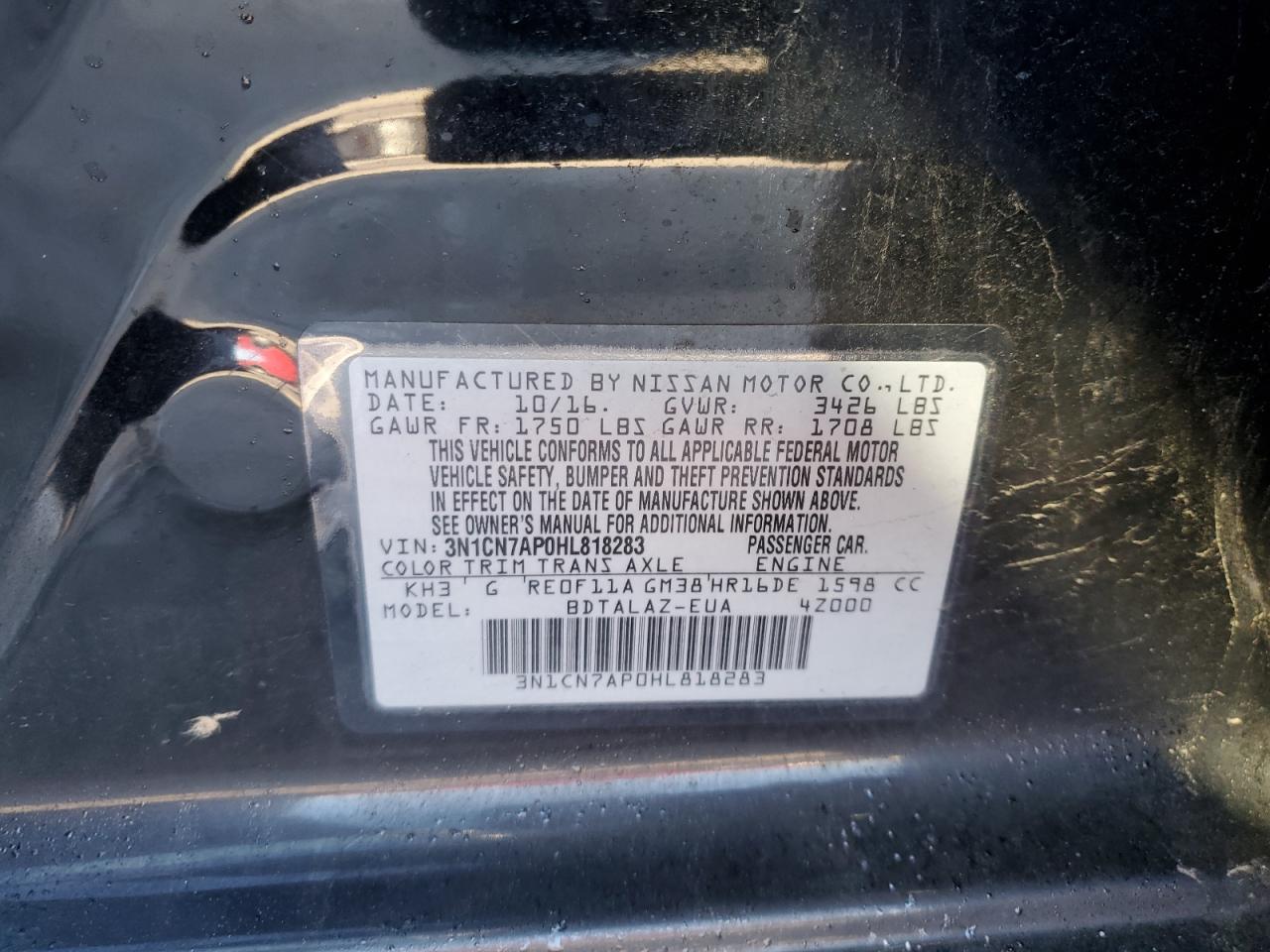 2017 Nissan Versa - Image 12