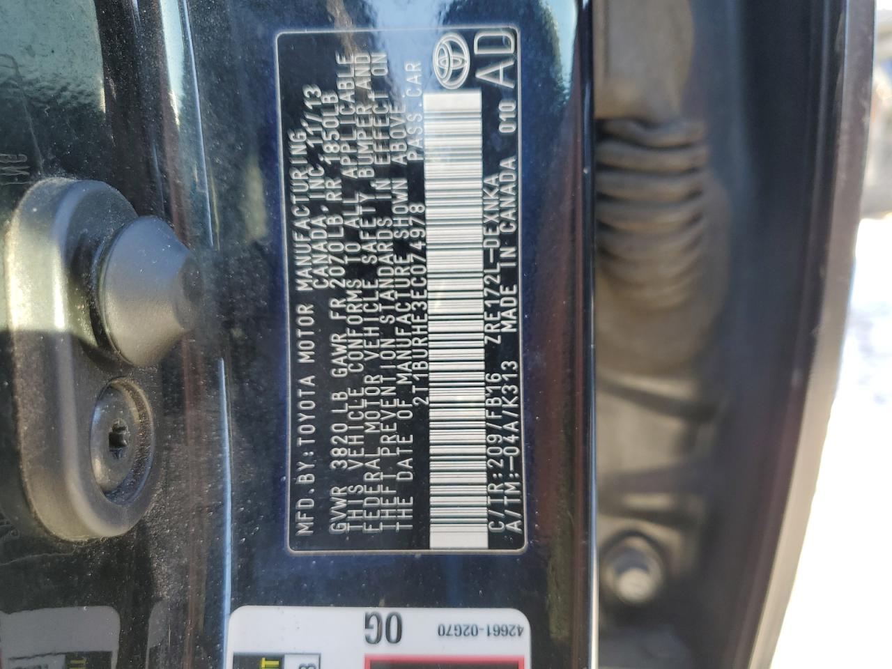 2014 Toyota Corolla - Image 12
