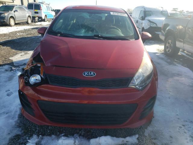  KIA RIO 2017 Красный