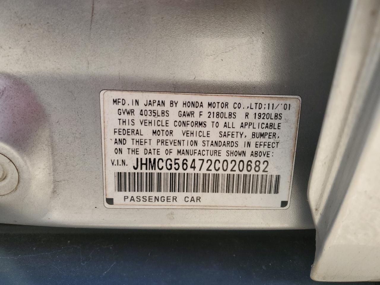2002 Honda Accord - Image 15