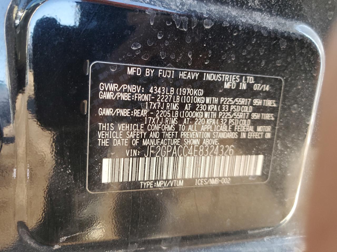 2014 Subaru XV - Image 14