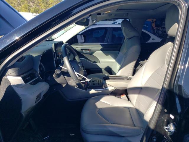  TOYOTA HIGHLANDER 2022 Czarny