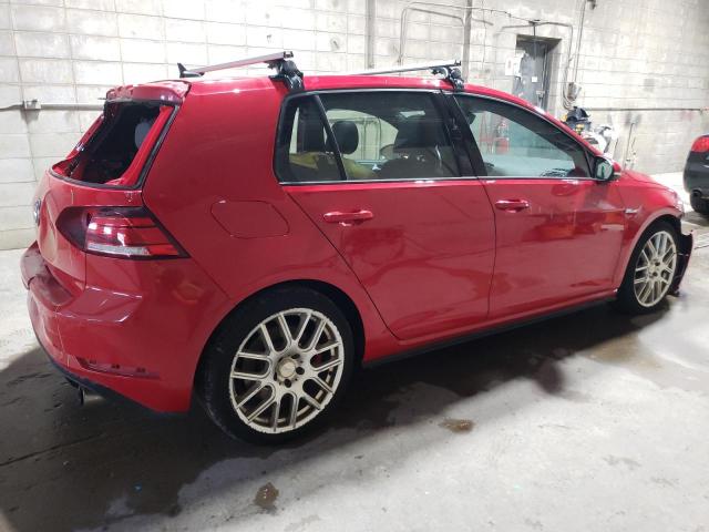  VOLKSWAGEN GTI 2018 Czerwony