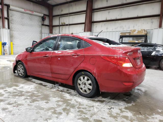  HYUNDAI ACCENT 2014 Красный