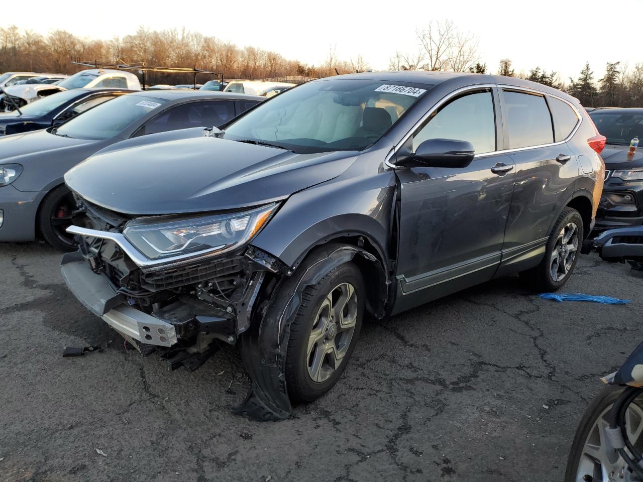 VIN 2HKRW2H83KH653116 2019 HONDA CRV no.1