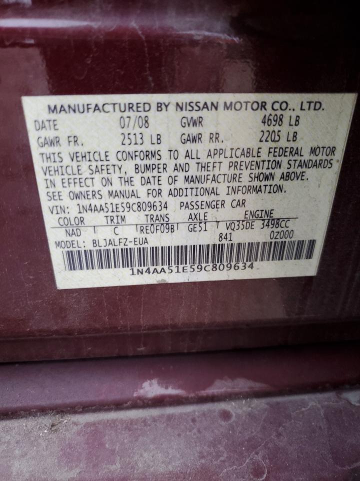 2009 Nissan Maxima - Image 12