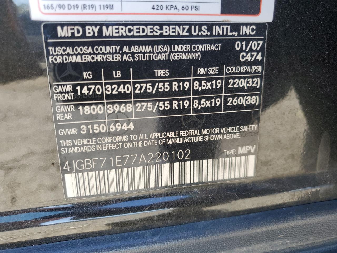 2007 Mercedes-Benz GL-klasse - Image 13