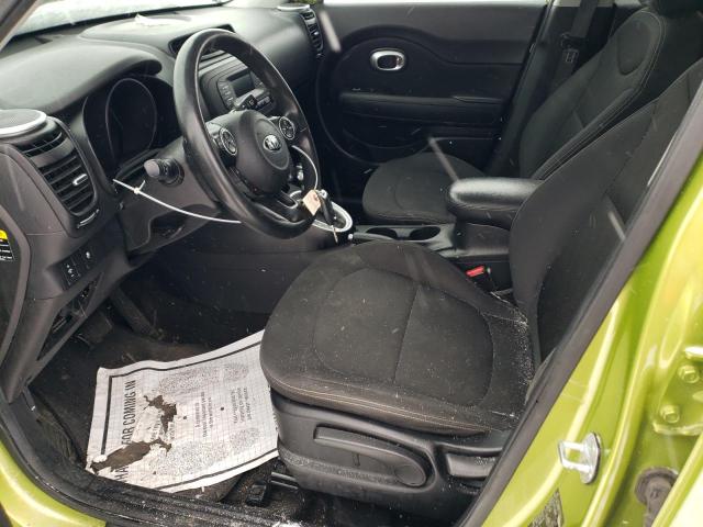  KIA SOUL 2014 Зеленый