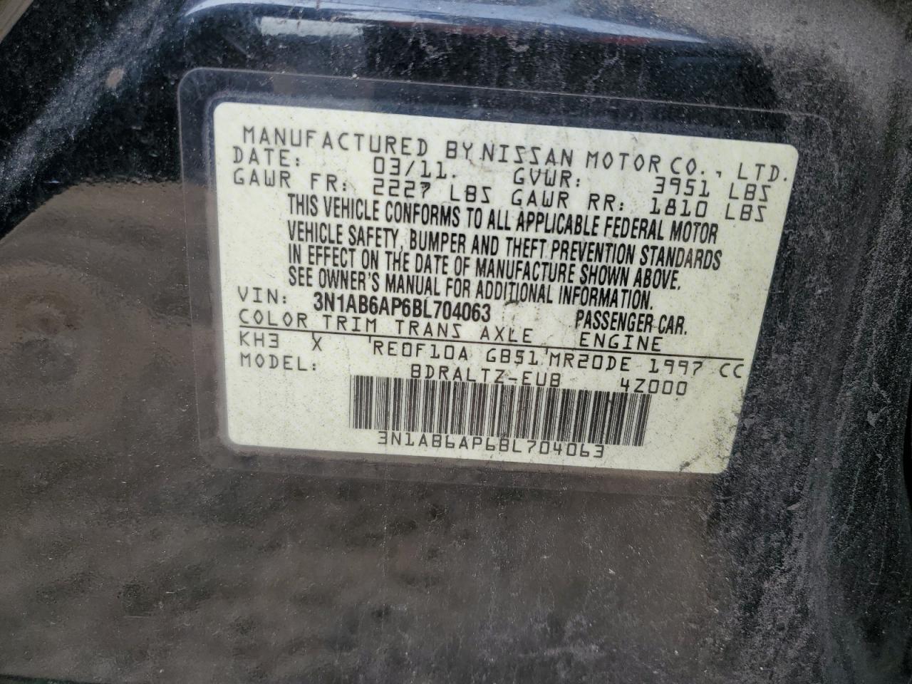 2011 Nissan Sentra - Image 12