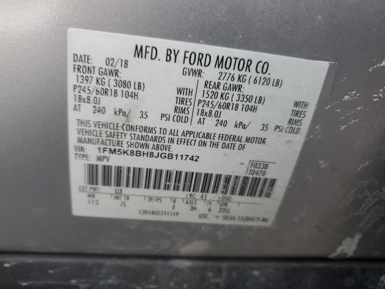 2018 Ford Explorer - Image 15