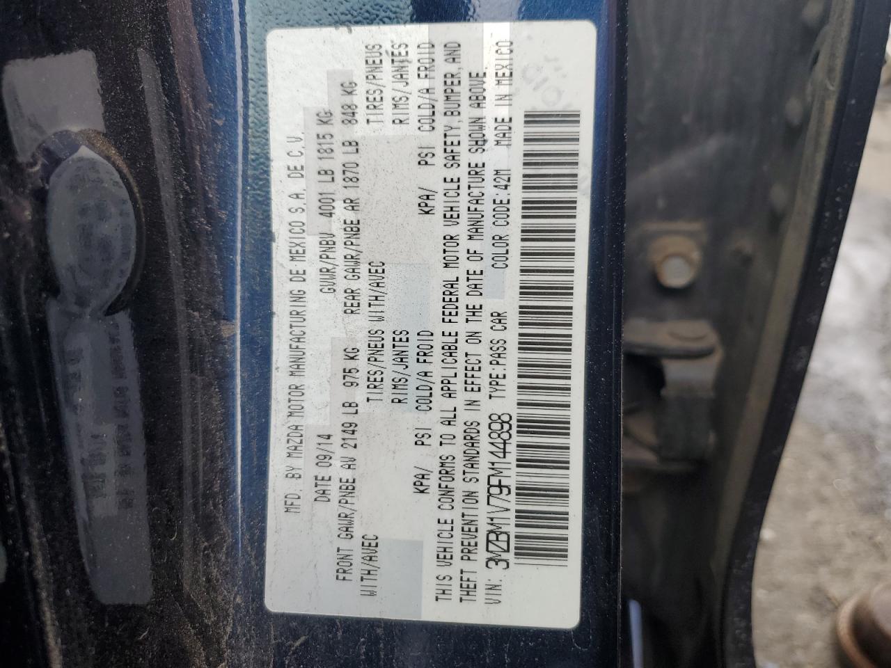 2015 Mazda 3 - Image 12